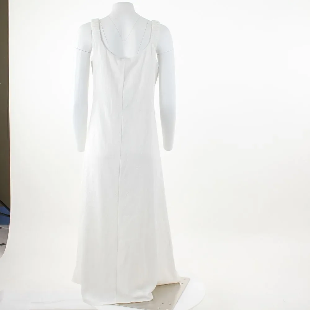 Vince Camuto Jacquard Maxi Dress New Ivory